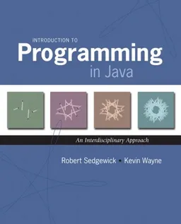 עטיפת הספר Introduction to Programming in Java: An Interdisciplinary Approach מאת Robert Sedgewick