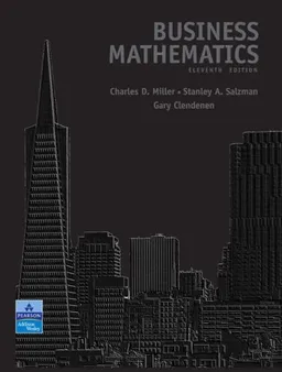 עטיפת הספר Business Mathematics (11th Edition) מאת Charles D. Miller