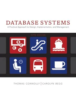 עטיפת הספר Database Systems: A Practical Approach to Design, Implementation and Management (5th Edition) מאת Thomas M. Connolly