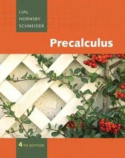עטיפת הספר Precalculus (4th Edition) מאת Margaret L. Lial
