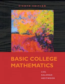 עטיפת הספר Basic College Mathematics (8th Edition) מאת Margaret L. Lial