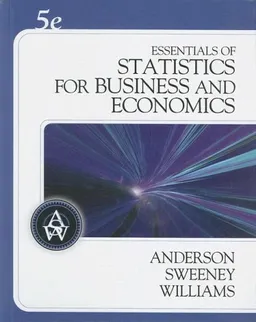 Essentials of Statistics for Business and Economics (with CD-ROM)