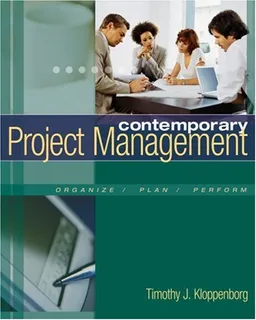 Contemporary Project Management (with Microsoft  Project CD-ROMs and Student CD-ROM)