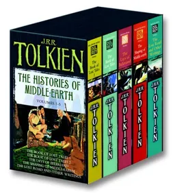 עטיפת הספר The Histories of Middle Earth, Volumes 1-5 מאת J.R.R. Tolkien
