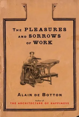 עטיפת הספר The Pleasures and Sorrows of Work מאת Alain De Botton