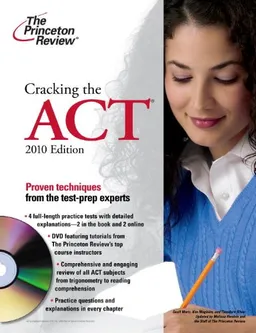עטיפת הספר Cracking the ACT with DVD, 2010 Edition (College Test Preparation) מאת Princeton Review