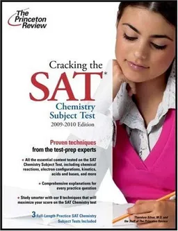 עטיפת הספר Cracking the SAT Chemistry Subject Test, 2009-2010 Edition (College Test Preparation) מאת Princeton Review