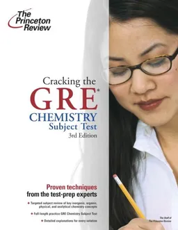 עטיפת הספר Cracking the GRE Chemistry Test, 3rd Edition (Graduate School Test Preparation) מאת Princeton Review