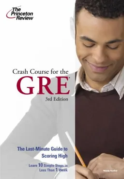 עטיפת הספר Crash Course for the GRE, 3rd Edition (Graduate School Test Preparation) מאת Princeton Review