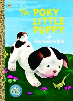 The Poky Little Puppy and Other Stories to Color (Super Coloring Book)