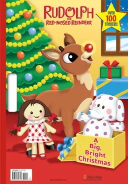 A Big, Bright Christmas (Giant Coloring Book)