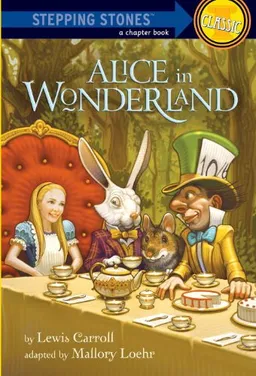 עטיפת הספר Alice in Wonderland (A Stepping Stone Book(TM)) מאת Lewis Carroll