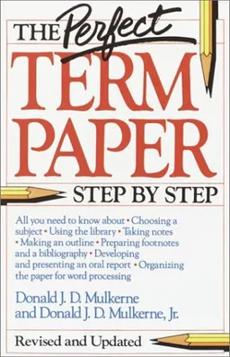 עטיפת The Perfect Term Paper