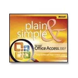 עטיפת הספר Microsoft Office Access 2007 Plain & Simple מאת Curtis Frye