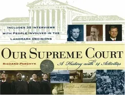 עטיפת הספר Our Supreme Court: A History with 14 Activities (For Kids series) מאת Richard Panchyk