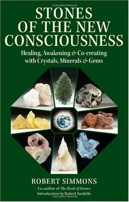 עטיפת הספר Stones of the New Consciousness: Healing, Awakening and Co-creating with Crystals, Minerals and Gems מאת Robert Simmons