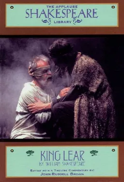 עטיפת הספר King Lear: The Applause Shakespeare Library מאת William Shakespeare