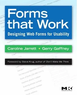 עטיפת הספר Forms that Work: Designing Web Forms for Usability (Interactive Technologies) מאת Caroline Jarrett