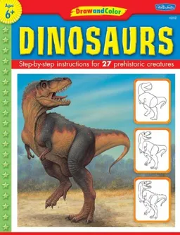 Draw and Color: Dinosaurs