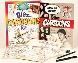 עטיפת הספר How To Draw... Blitz Cartoons מאת Bruce Blitz