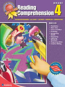 Master Skills Reading Comprehension, Grade 4