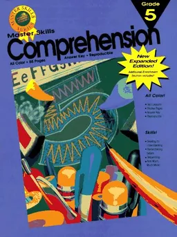 Master Skills Reading Comprehension, Grade 5
