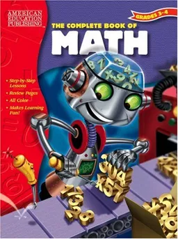 עטיפת הספר The Complete Book of Math, Grades 3-4 מאת School Specialty Publishing