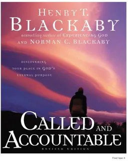 Called and Accountable: Discovering Your Place in God's Eternal Purpose