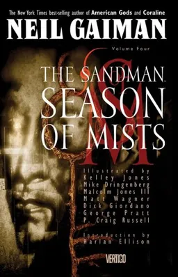 עטיפת הספר The Sandman Vol. 4: Season of Mists מאת Neil Gaiman