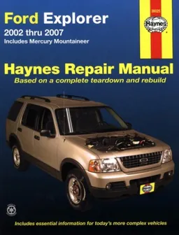 עטיפת הספר Ford Explorer 2002 thru 2007: Includes Mercury Mountaineer (Haynes Repair Manual) מאת John H Haynes
