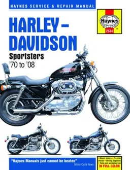 Harley-Davidson Sportsters '70 to '08 (Haynes Service & Repair Manual)