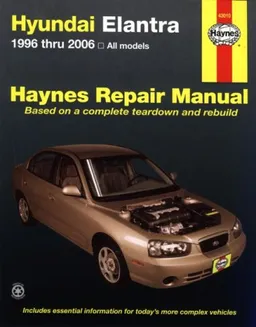 Hyundai Elantra 1996 thru 2006 (Haynes Repair Manual)