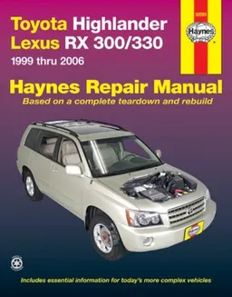 Toyota Highlander and Lexus RX-330, 1999-2006
