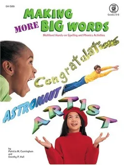 עטיפת הספר Making More Big Words grades 3-6 מאת Patricia M Cunningham