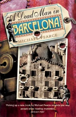 עטיפת הספר A Dead Man in Barcelona מאת Michael Pearce