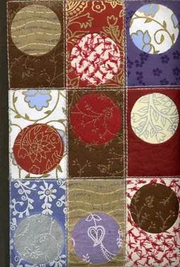 Quilt Journal Royal Bubbles 6'x 9'