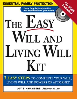 The Easy Will and Living Will Kit (+ CD-ROM) (Easy Will & Living Will Kit)