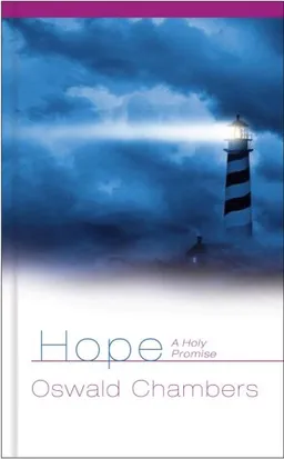 עטיפת הספר Hope: A Holy Promise מאת Oswald Chambers