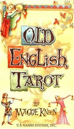 עטיפת הספר Old English Tarot מאת Maggie Kneen