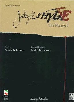 עטיפת הספר Jekyll and Hyde The Musical - Vocal Selections מאת Leslie Bricusse