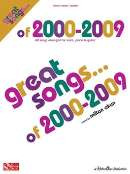 עטיפת הספר Great Songs of 2000-2009 מאת Hal Leonard Corp.