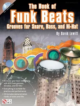 עטיפת הספר The Book of Funk Beats: Grooves for Snare, Bass, and Hi-hat (Book & CD) מאת David Lewitt