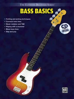 עטיפת הספר Ultimate Beginner Bass Basics (The Ultimate Beginner Series) מאת Titus