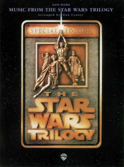 עטיפת הספר Music from ""The Star Wars Trilogy: Special Edition""" (Easy Piano) מאת John Williams