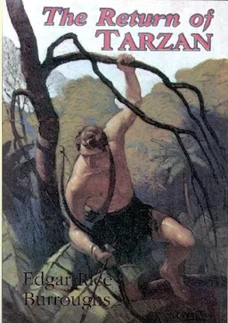 עטיפת הספר The Return of Tarzan מאת Edgar Rice Burroughs
