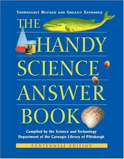 עטיפת הספר The Handy Science Answer Book (The Handy Answer Book Series) מאת Science and Technology Department Carnegie Library of Pittsburgh
