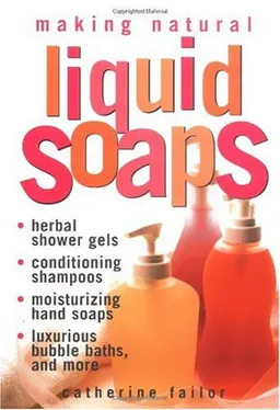 עטיפת הספר Making Natural Liquid Soaps: Herbal Shower Gels / Conditioning Shampoos / Moisturizing Hand Soaps מאת Catherine Failor