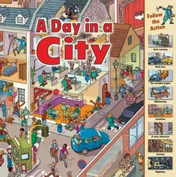 עטיפת הספר A Day in a City (Time Goes By) מאת Nicholas Harris