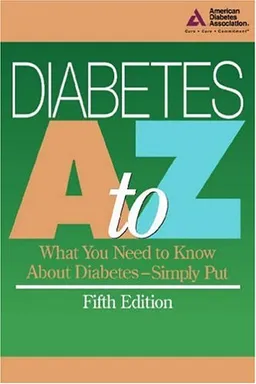 עטיפת הספר Diabetes, A-Z מאת American Diabetes Association