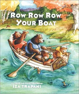 עטיפת הספר Row, Row, Row Your Boat מאת Iza Trapani